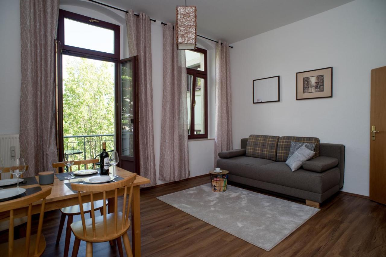 Stilvolle 1-Raum-Wohnung Zentral, Ruhig Gelegen Дрезден Екстер'єр фото